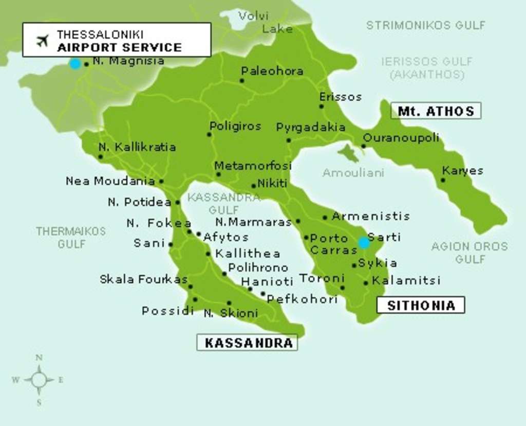 halkidiki-map-greece